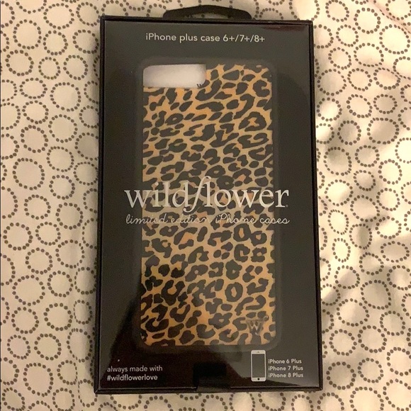 Wildflowers Accessories - Wildflower leopard print iPhone 6/7/8 Plus case!!